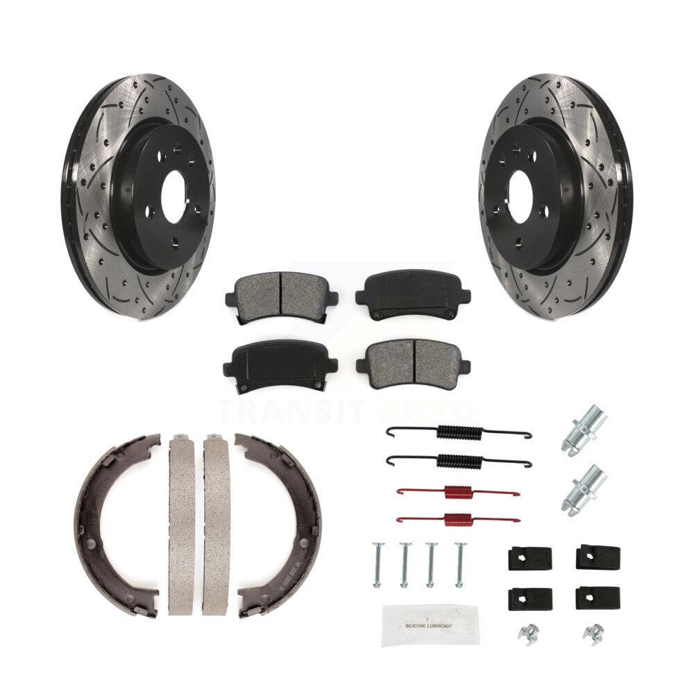 Transit Auto KDS-101436 Disc Brake Kit for 2014 Cadillac XTS - Rear