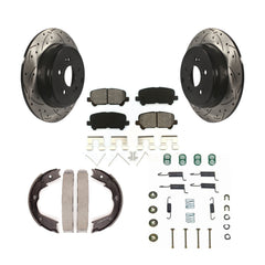 Transit Auto KDS-101437 Disc Brake Kit for 2007-2015 Acura ZDX, Honda Pilot, Acura MDX - Rear