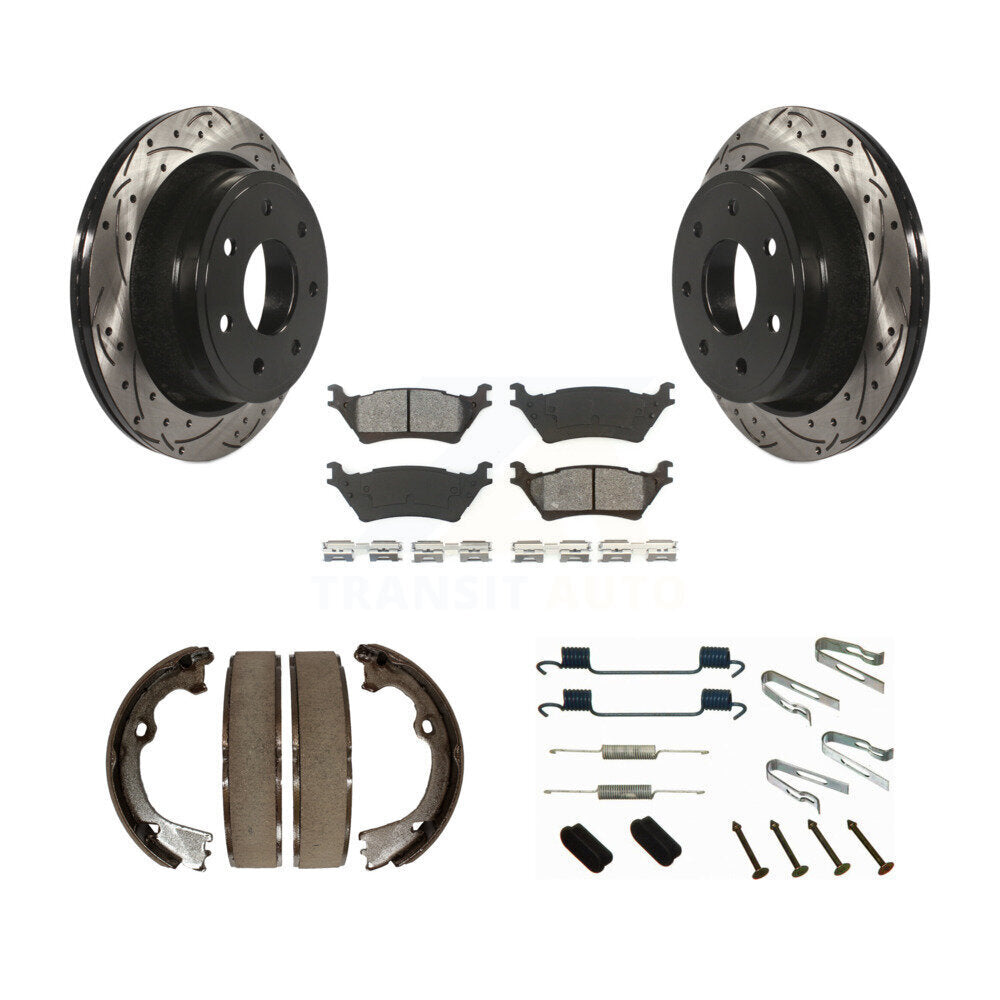 Transit Auto KDS-101439 Disc Brake Kit for 2012 Ford F-150 - Rear
