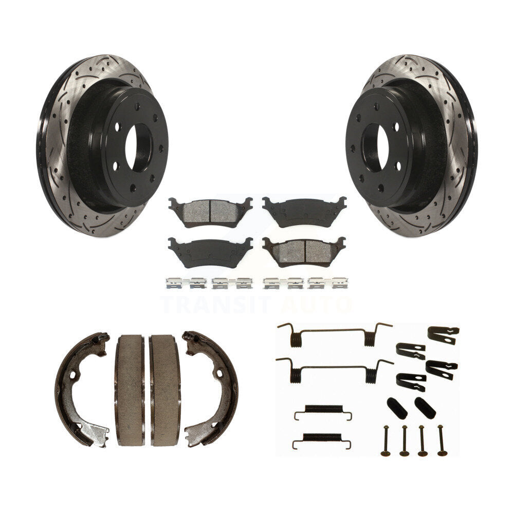 Transit Auto KDS-101441 Disc Brake Kit for 2012-2014 Ford F-150 - Rear