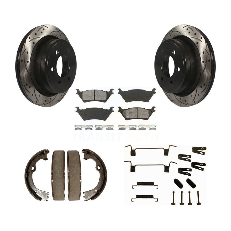 Transit Auto KDS-101442 Disc Brake Kit for 2012-2018 Ford F-150 - Rear