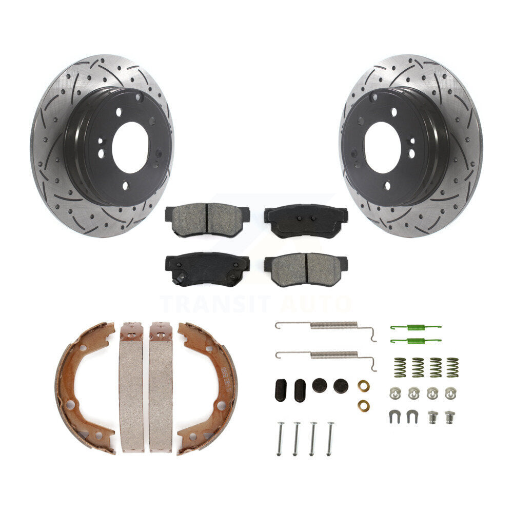 Transit Auto KDS-101448 Disc Brake Kit for 2006-2008 Hyundai Sonata - Rear