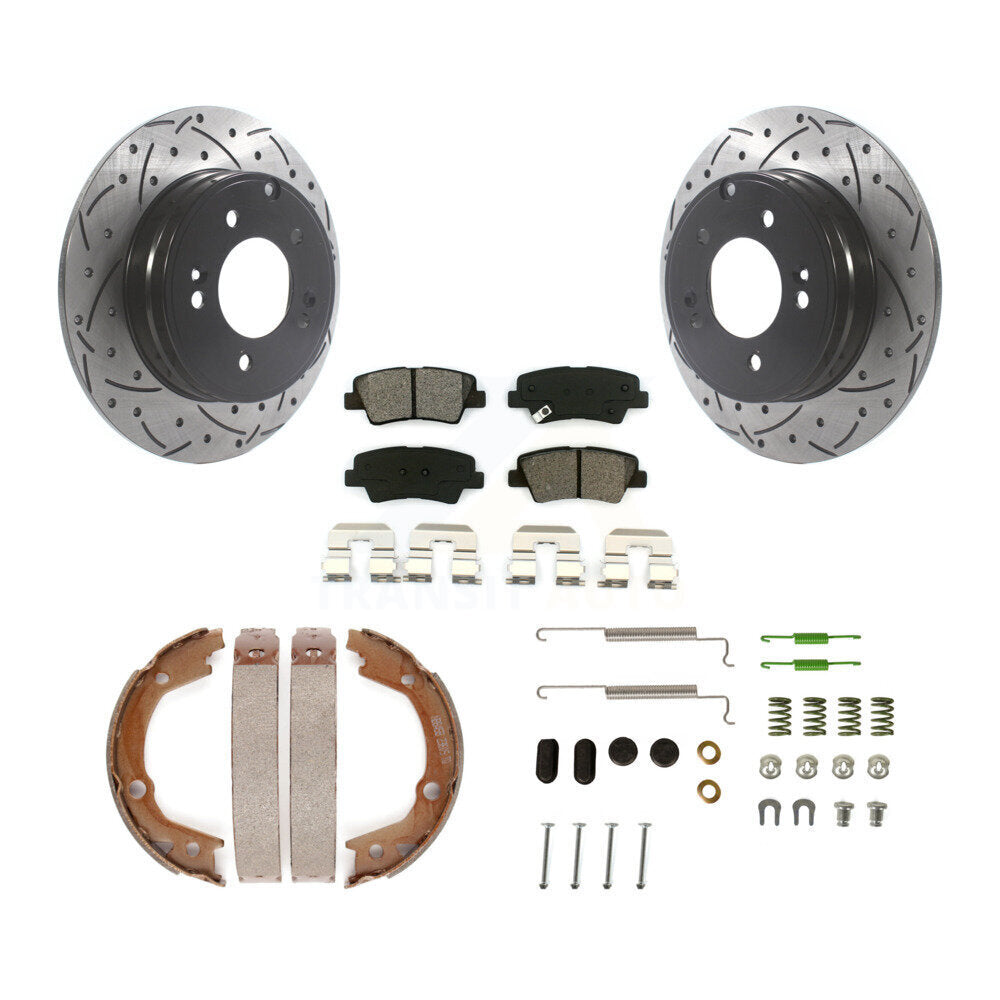 Transit Auto KDS-101449 Disc Brake Kit for 2008-2010 Hyundai Sonata - Rear