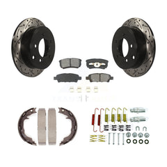Transit Auto KDS-101450 Disc Brake Kit for 2007-2017 Jeep Compass, Jeep Patriot and More - Rear