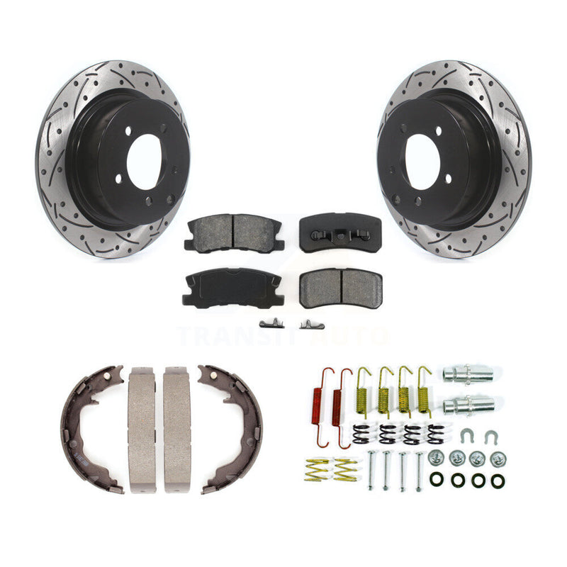 Transit Auto KDS-101451 Disc Brake Kit for 2007-2017 Jeep Compass, Jeep Patriot and More - Rear
