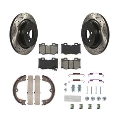 Transit Auto KDS-101458 Disc Brake Kit for 2009-2016 INFINITI Q70, INFINITI Q70L and More - Rear