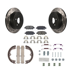 Transit Auto KDS-101459 Disc Brake Kit for 2003-2016 INFINITI Q70, INFINITI Q70L and More - Rear
