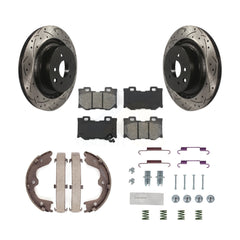 Transit Auto KDS-101460 Disc Brake Kit for 2009-2016 INFINITI Q60, INFINITI G37, Nissan 370Z - Rear