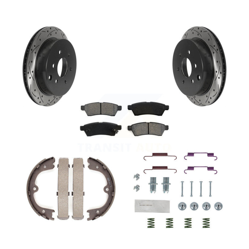 Transit Auto KDS-101462 Disc Brake Kit for 2005-2023 Nissan Xterra, Nissan Frontier - Rear