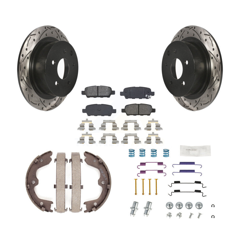 Transit Auto KDS-101465 Disc Brake Kit for 2007-2014 Nissan Altima - Rear