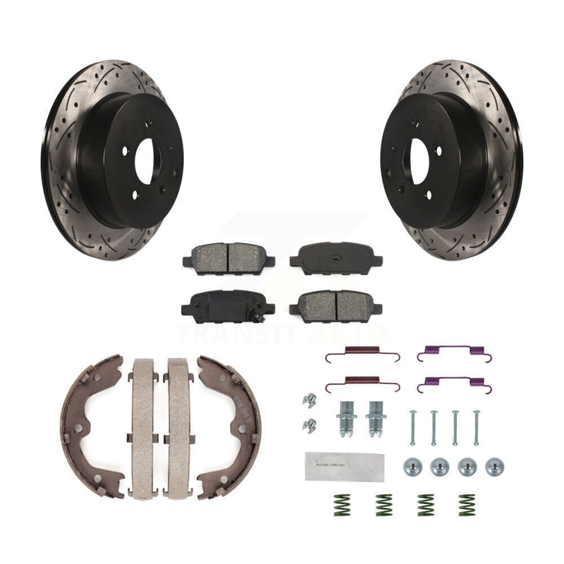 Transit Auto KDS-101468 Disc Brake Kit for 2003-2005 INFINITI FX35, INFINITI FX45 - Rear