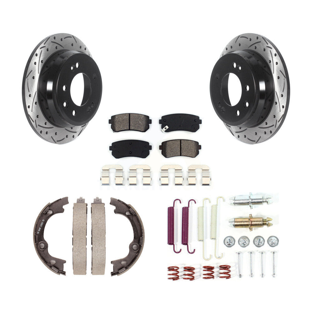 Transit Auto KDS-101472 Disc Brake Kit for 2009-2011 Hyundai Elantra - Rear