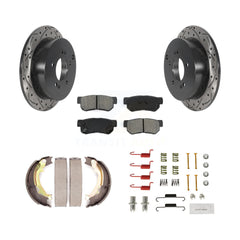 Transit Auto KDS-101473 Disc Brake Kit for 2005-2010 Hyundai Tucson, Kia Sportage - Rear