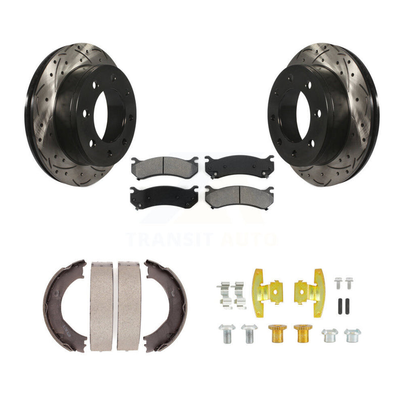 Transit Auto KDS-101475 Disc Brake Kit for 2001-2005 Chevrolet Suburban 2500, GMC Yukon XL 2500 and More - Rear
