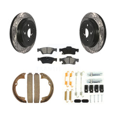 Transit Auto KDS-101476 Disc Brake Kit for 2011-2022 Jeep Grand Cherokee WK, Dodge Durango, Jeep Grand Cherokee - Rear