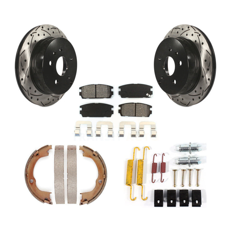 Transit Auto KDS-101482 Disc Brake Kit for 2010-2011 Chevrolet Equinox, GMC Terrain - Rear