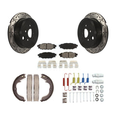 Transit Auto KDS-101488 Disc Brake Kit for 2008-2014 Subaru Impreza, Subaru Forester - Rear
