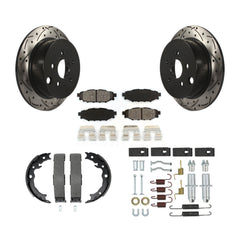 Transit Auto KDS-101489 Disc Brake Kit for 2012-2022 Subaru Crosstrek, Subaru Impreza and More - Rear