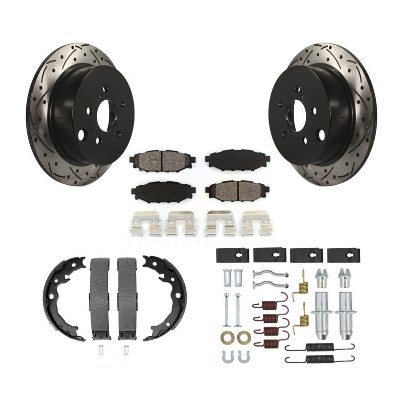 Transit Auto KDS-101489 Disc Brake Kit for 2012-2022 Subaru Crosstrek, Subaru Impreza and More - Rear