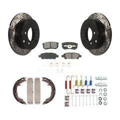 Transit Auto KDS-101491 Disc Brake Kit for 2008-2014 Mitsubishi Lancer - Rear