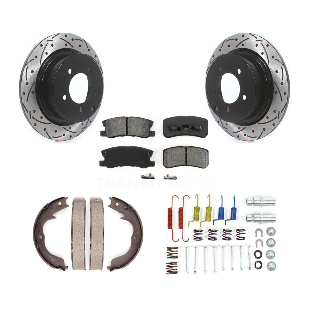 Transit Auto KDS-101494 Disc Brake Kit for 2008 Mitsubishi Outlander - Rear