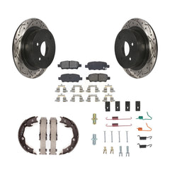 Transit Auto KDS-101499 Disc Brake Kit for 2007-2019 Nissan Juke, Nissan Sentra - Rear