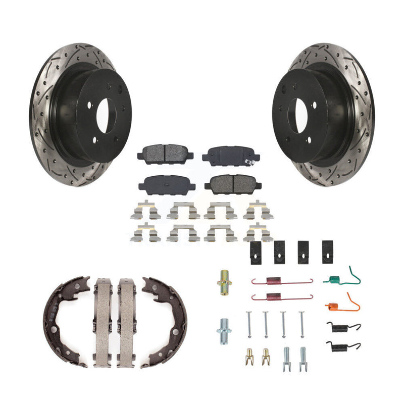 Transit Auto KDS-101499 Disc Brake Kit for 2007-2019 Nissan Juke, Nissan Sentra - Rear