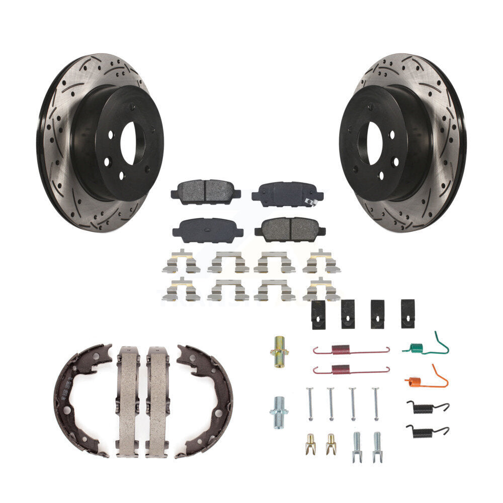 Transit Auto KDS-101500 Disc Brake Kit for 2008-2022 Nissan LEAF, Nissan Juke and More - Rear