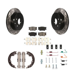 Transit Auto KDS-101501 Disc Brake Kit for 2006-2018 Lexus HS250h, Toyota RAV4 - Rear