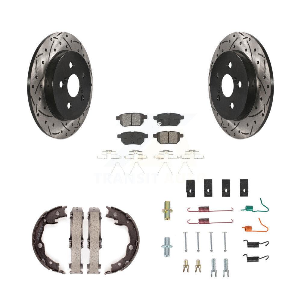 Transit Auto KDS-101502 Disc Brake Kit for 2009-2012 Pontiac Vibe, Toyota Matrix - Rear