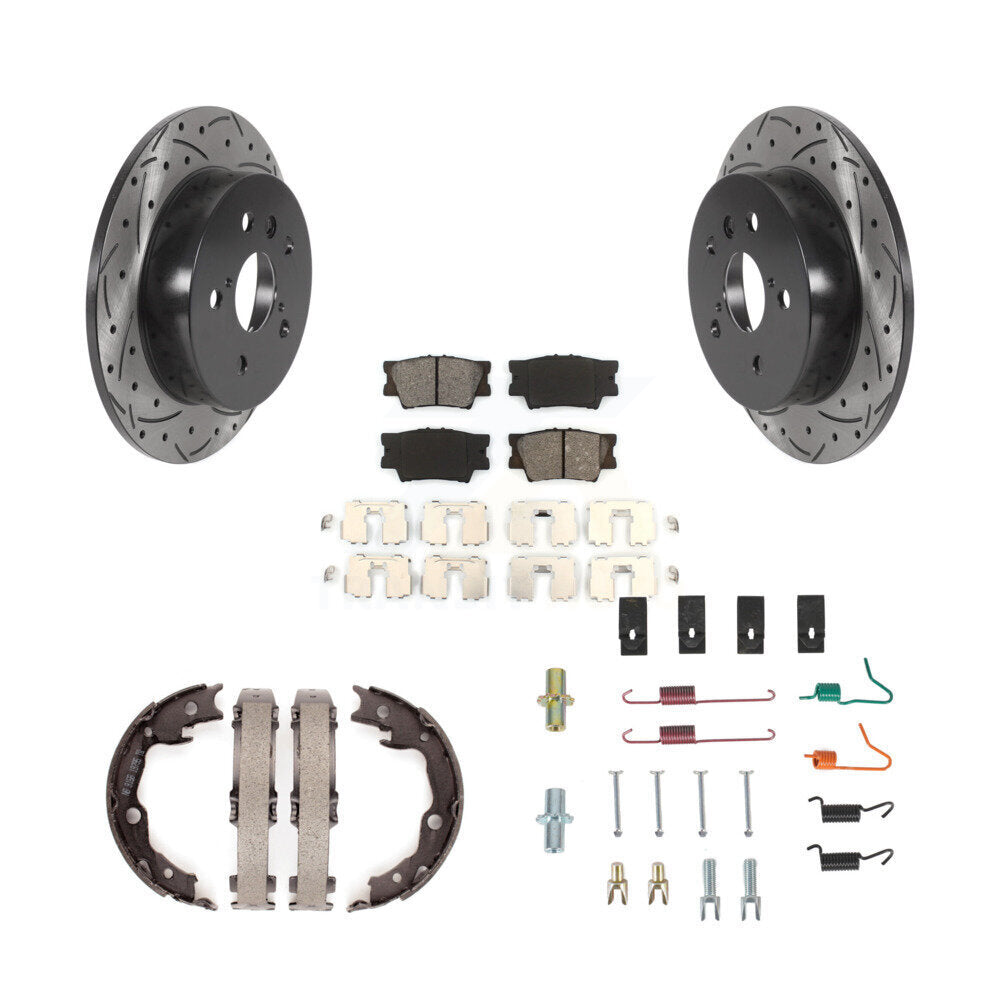 Transit Auto KDS-101503 Disc Brake Kit for 2018-2023 Toyota Camry - Rear