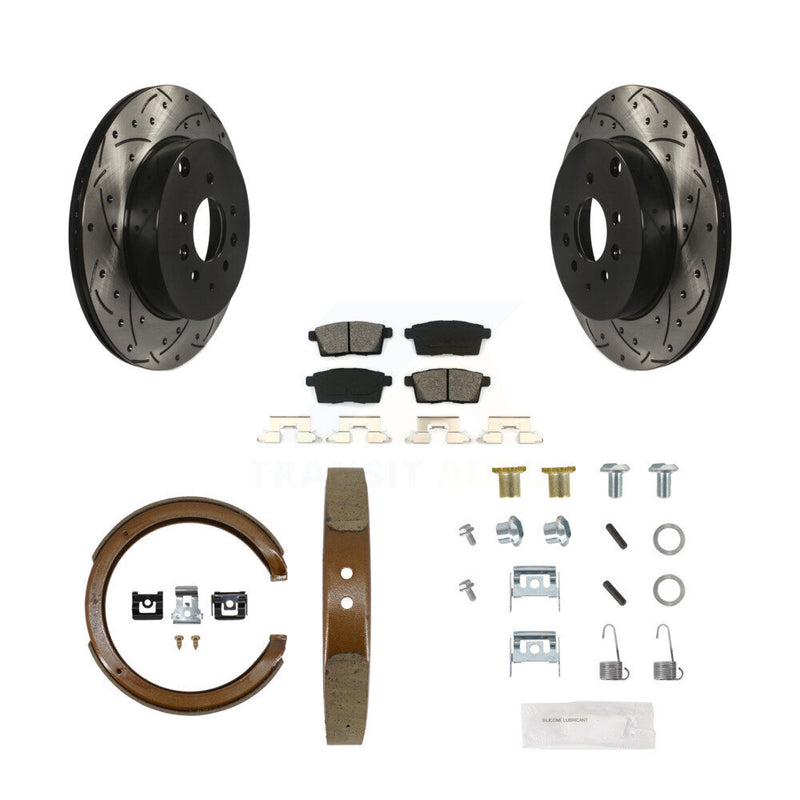 Transit Auto KDS-101504 Disc Brake Kit for 2007-2012 Mazda CX-9 - Rear