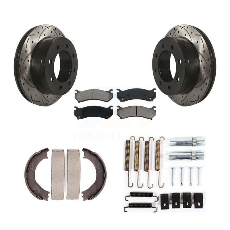 Transit Auto KDS-101506 Disc Brake Kit for 2004-2006 Chevrolet Silverado 3500, GMC Sierra 3500 - Rear