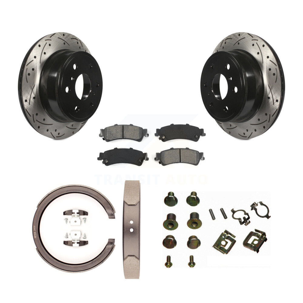 Transit Auto KDS-101508 Disc Brake Kit for 2007 GMC Sierra 1500 Classic - Rear