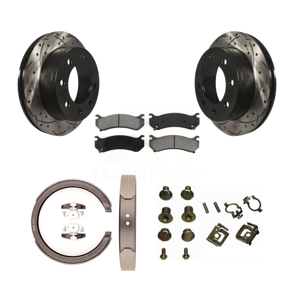 Transit Auto KDS-101510 Disc Brake Kit for 2003-2006 Chevrolet Silverado 1500 HD, GMC Sierra 1500 HD, GMC Sierra 2500 - Rear
