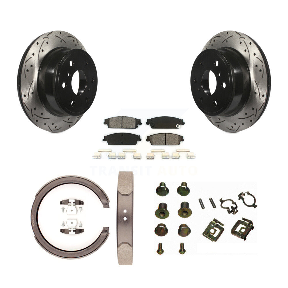 Transit Auto KDS-101512 Disc Brake Kit for 2007-2009 Chevrolet Silverado 1500, GMC Sierra 1500 - Rear