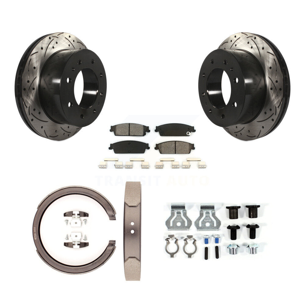 Transit Auto KDS-101514 Disc Brake Kit for 2011 Chevrolet Silverado 1500 - Rear