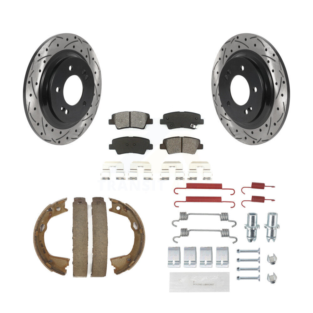 Transit Auto KDS-101516 Disc Brake Kit for 2013 Kia Optima - Rear