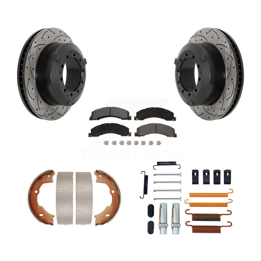 Transit Auto KDS-101519 Disc Brake Kit for 2008-2021 Ram 4500, Ram 5500 and More - Rear