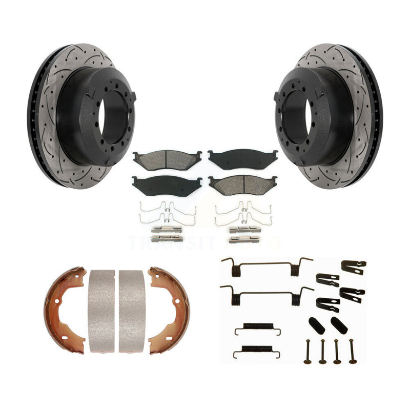 Transit Auto KDS-101522 Disc Brake Kit for 2005-2016 Ford F-450 Super Duty - Rear