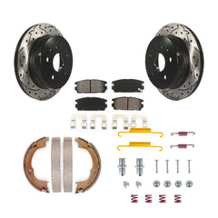 Transit Auto KDS-101527 Disc Brake Kit for 2012-2017 Chevrolet Equinox, GMC Terrain - Rear