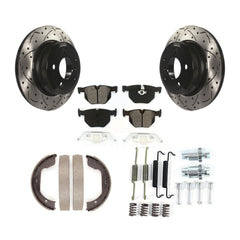 Transit Auto KDS-101528 Disc Brake Kit for 2007-2019 BMW X5, BMW X6 - Rear