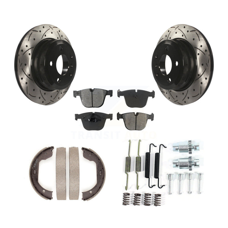 Transit Auto KDS-101529 Disc Brake Kit for 2009 BMW X6 - Rear
