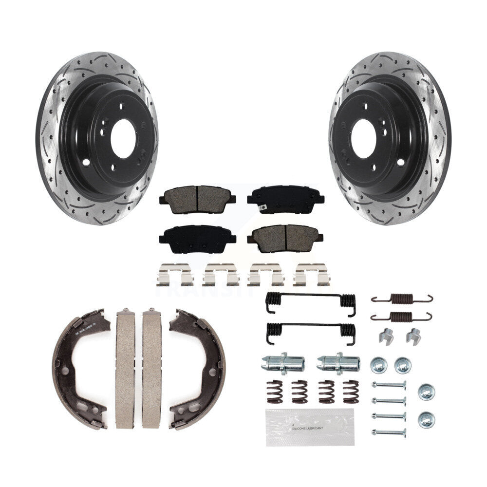 Transit Auto KDS-101534 Disc Brake Kit for 2010-2014 Hyundai Genesis - Rear