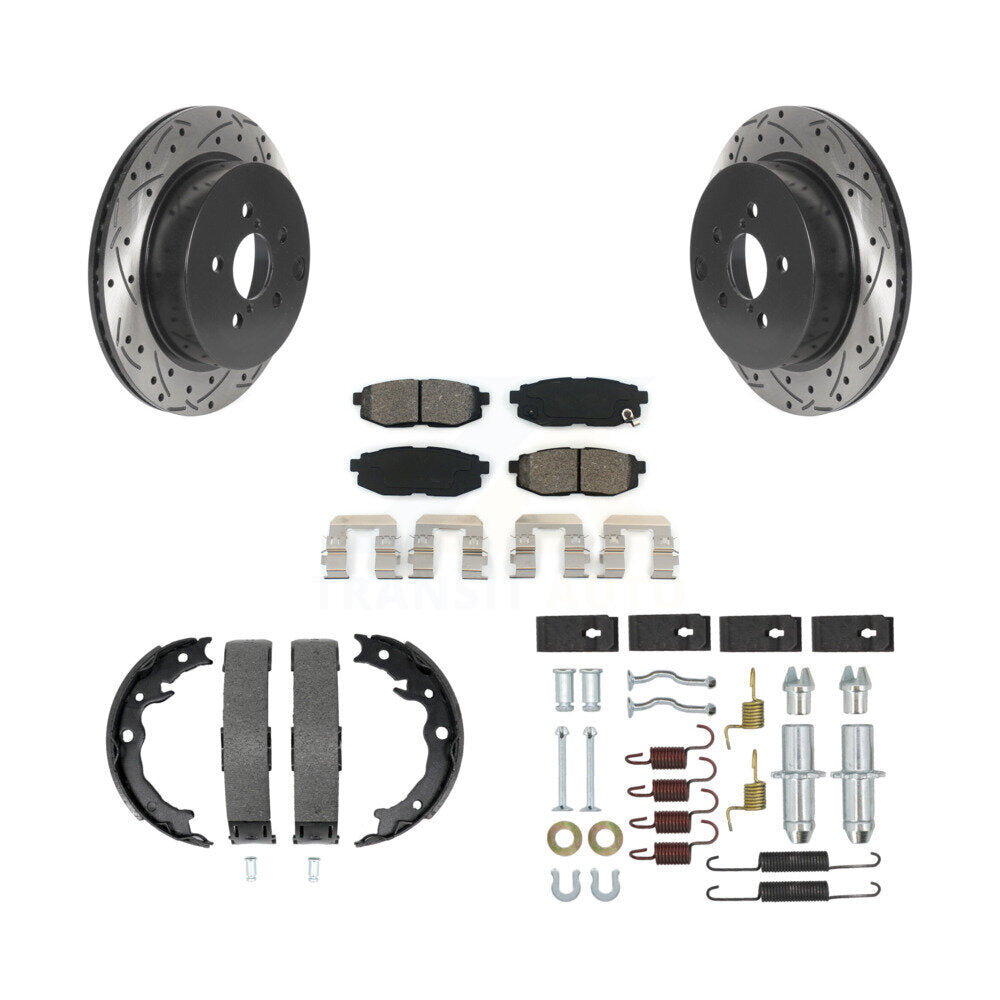 Transit Auto KDS-101540 Disc Brake Kit for 2014-2018 Subaru Forester - Rear