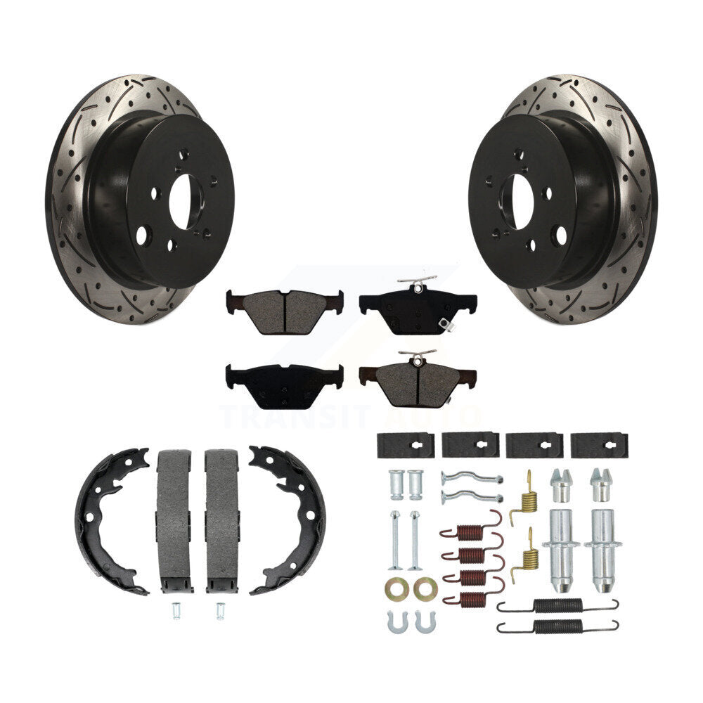 Transit Auto KDS-101541 Disc Brake Kit for 2019-2020 Subaru Crosstrek - Rear