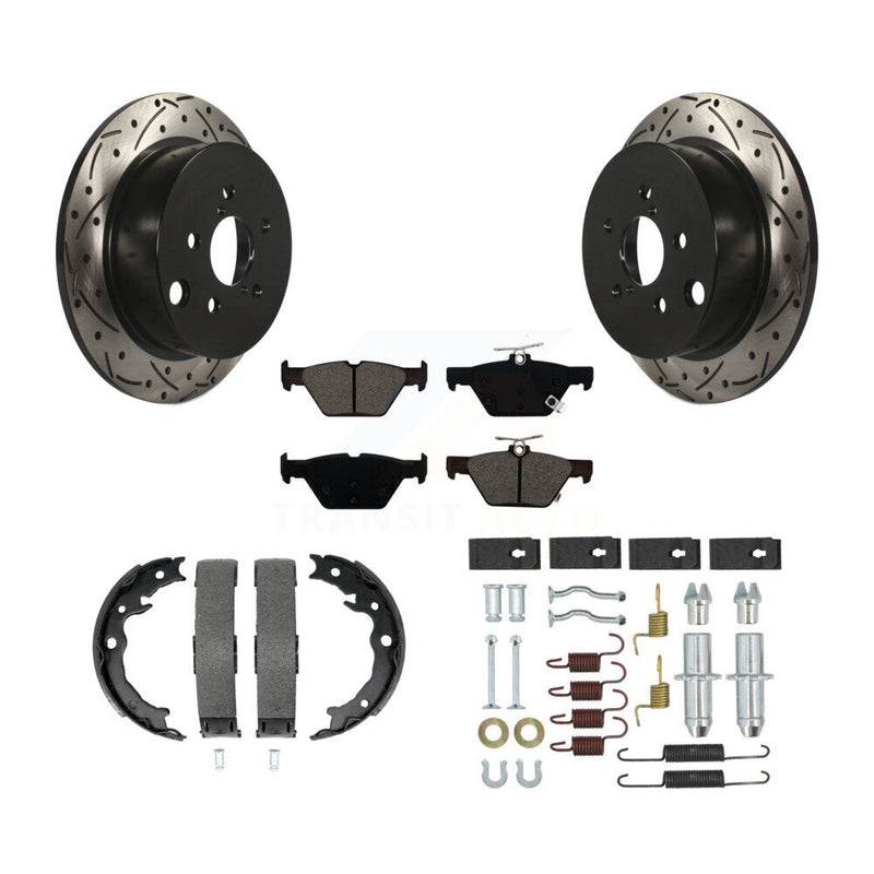 Transit Auto KDS-101541 Disc Brake Kit for 2019-2020 Subaru Crosstrek - Rear