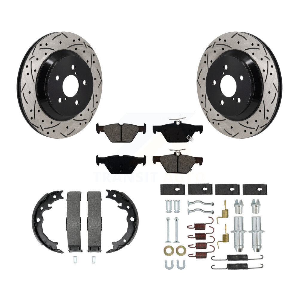 Transit Auto KDS-101542 Disc Brake Kit for 2021 Subaru Crosstrek - Rear