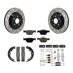 Transit Auto KDS-101542 Disc Brake Kit for 2021 Subaru Crosstrek - Rear