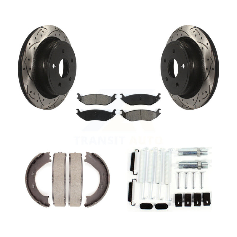 Transit Auto KDS-101545 Disc Brake Kit for 2002-2004 Dodge Ram 1500 - Rear